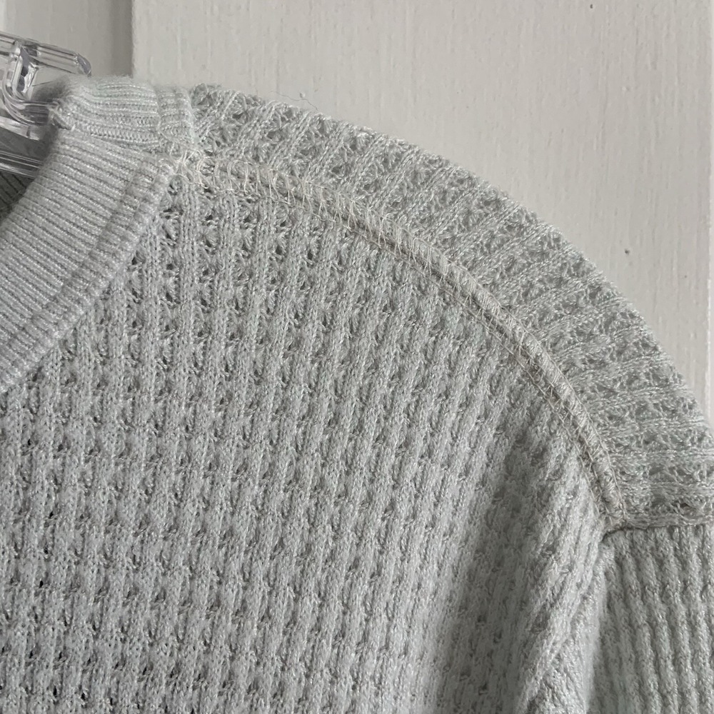 Coca Cola Logo Waffle Knit Thermal by Chaser women sz S Nostalgia Memorabilia - Picture 4 of 14